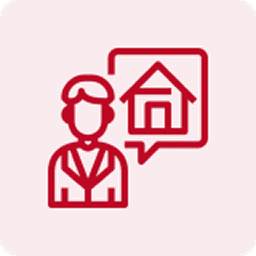 Real estate agent icon