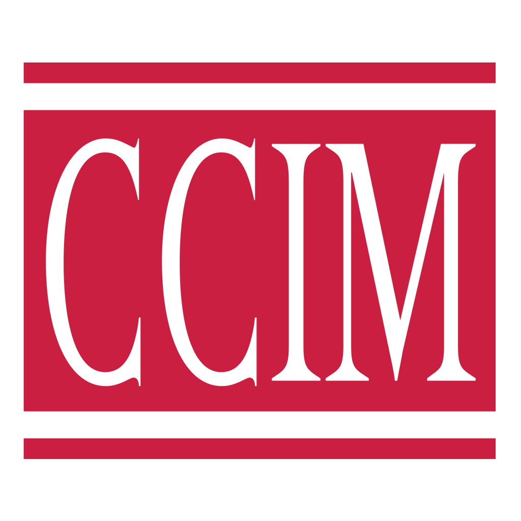 CCIM logo with red and black design.